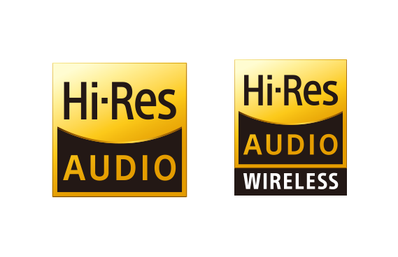 Hi-Res Audio／Hi-Res Audio Wireless