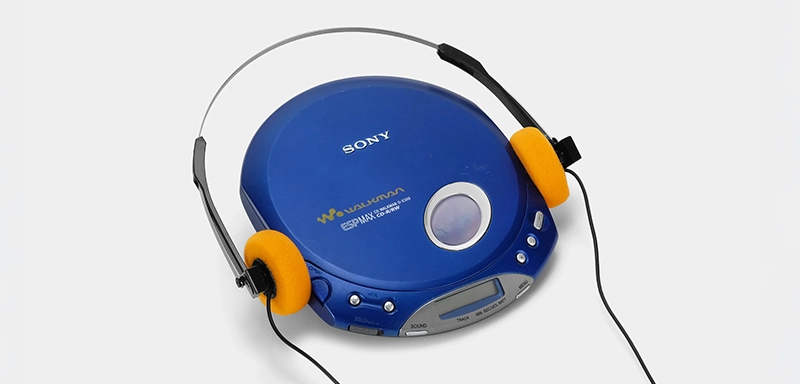 Sony CD Walkman 隨身聽：D-E350 產品原型