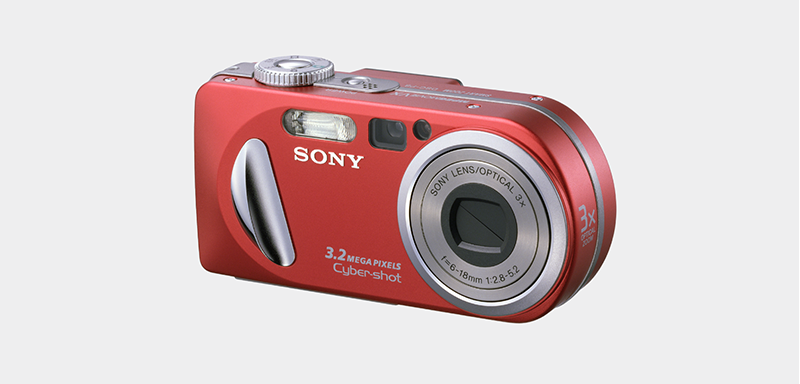 Sony Cyber-shot 數位相機:DSC-P8 產品原型