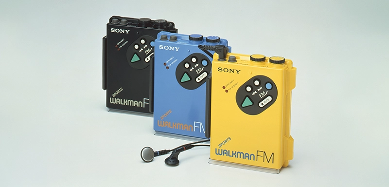 Sony 首款運動型 Walkman：WM-F5 產品原型
