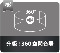 升級!360 空間音場