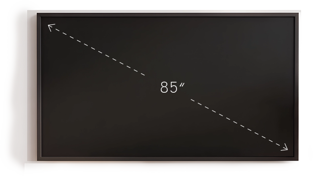85 吋